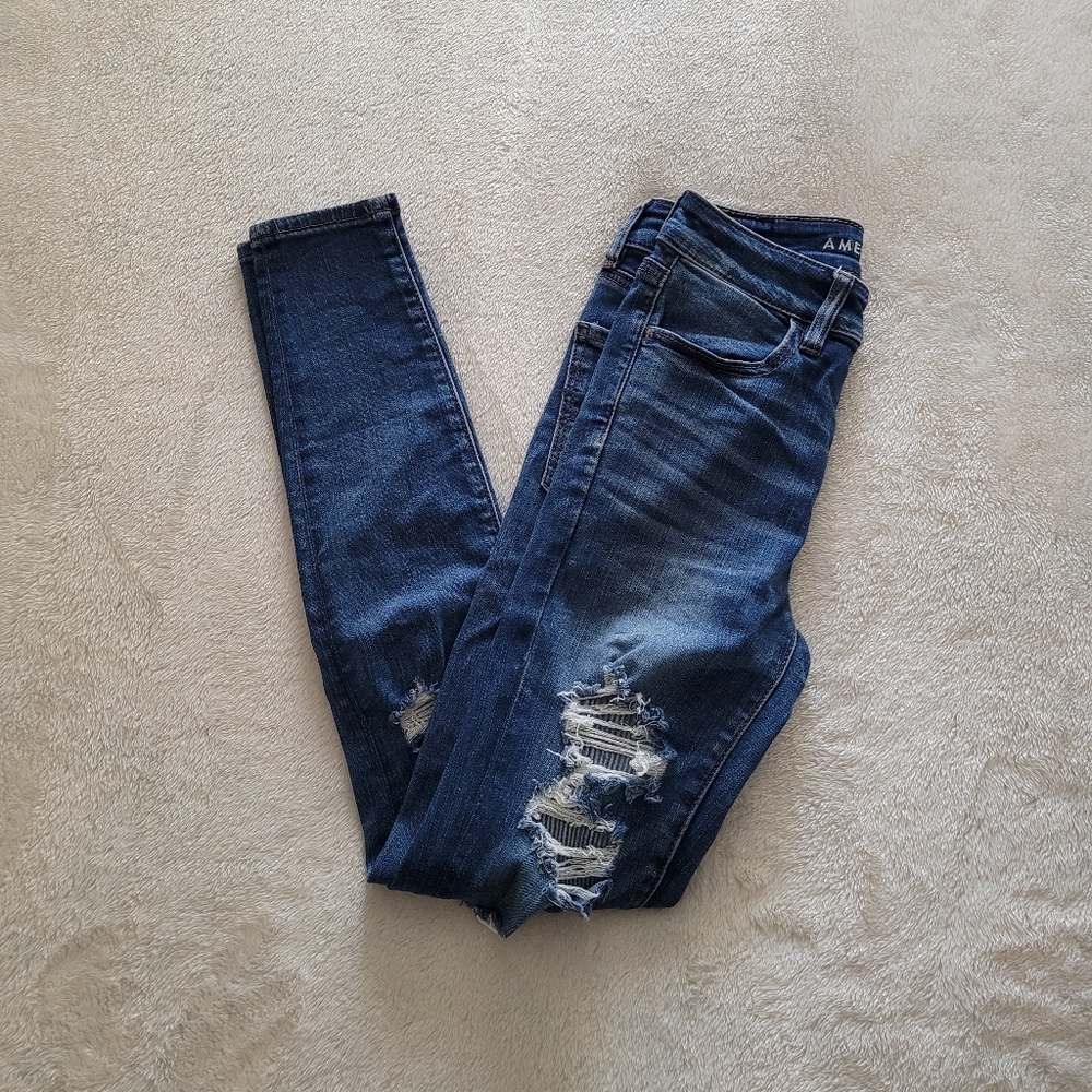 American Eagle Outfitters Hi-Rise Jegging, Size 2 - EUC